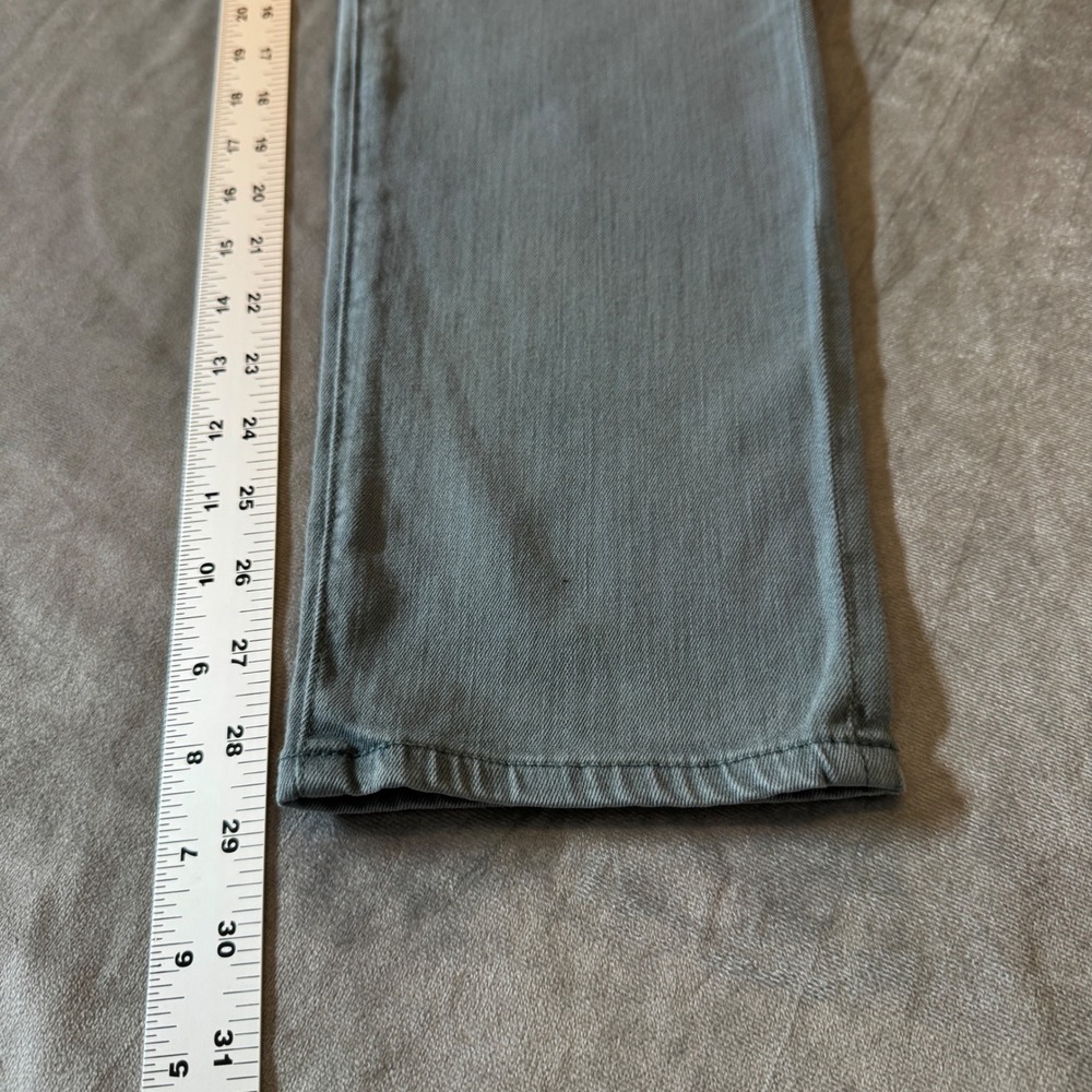 AG Adriano Goldschmied Prima Ankle Cigarette Ankle Jeans 32 Blue Gray Stretch - Picture 9 of 9